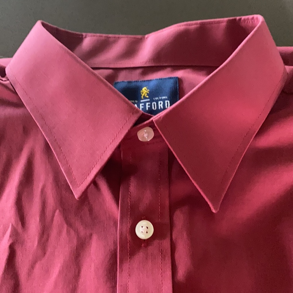 Red Dress Shirt